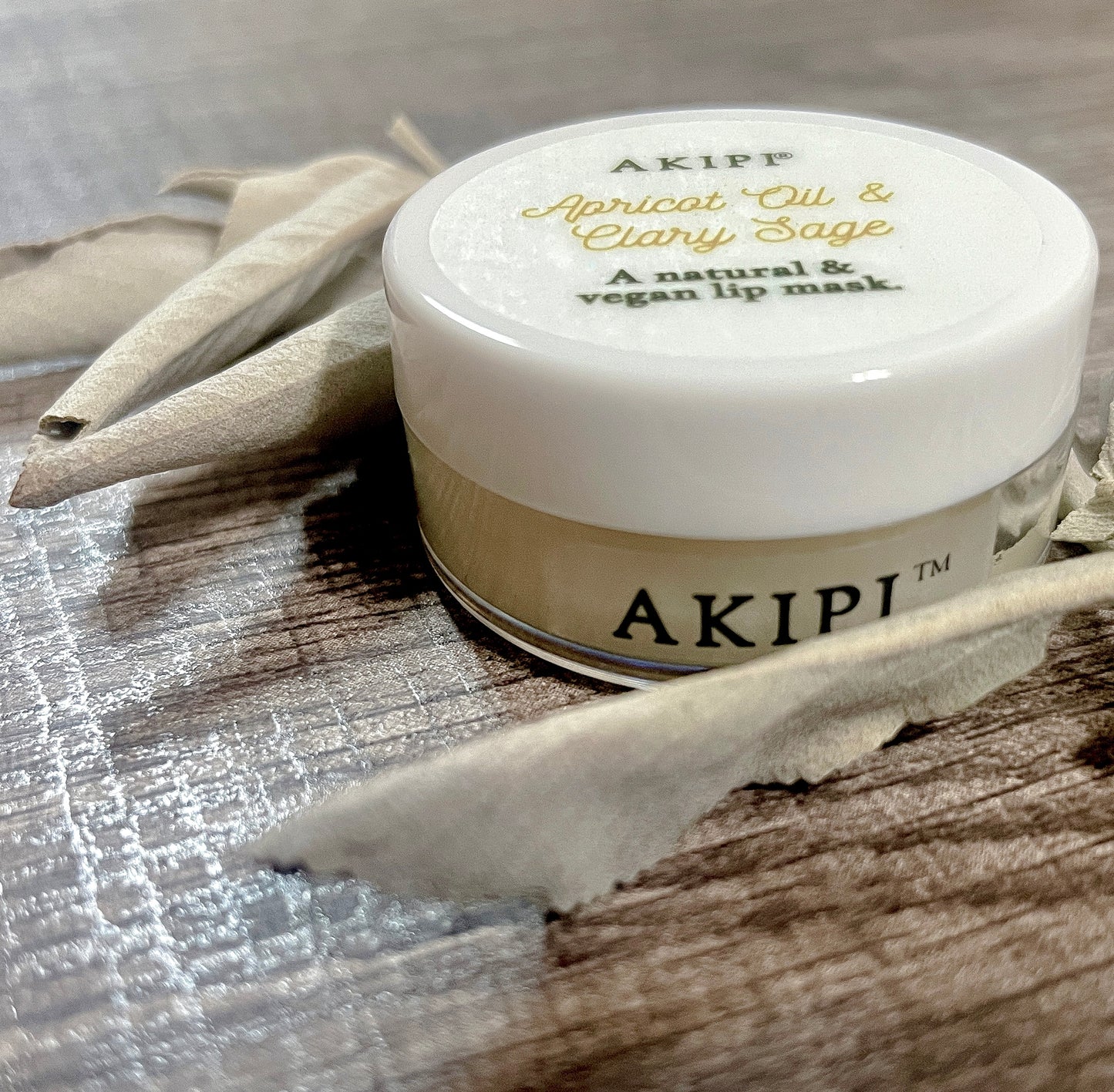 Apricot Oil & Clary Sage Lip Mask